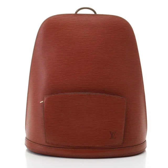 Louis Vuitton Gobelin Epi Kenyan Brown Backpack in Brown Leather from The Reluxe