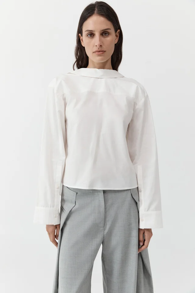 St Agni Reverse Shirt - White from St. Agni, photo 1 of 1