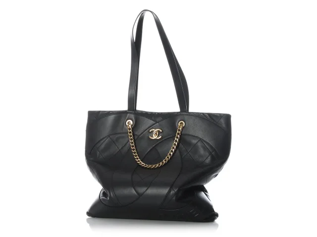 Chanel extra large black Club Monaco tote in Black Calfskin from Ann's Fabulous Finds, photo 3 of 10