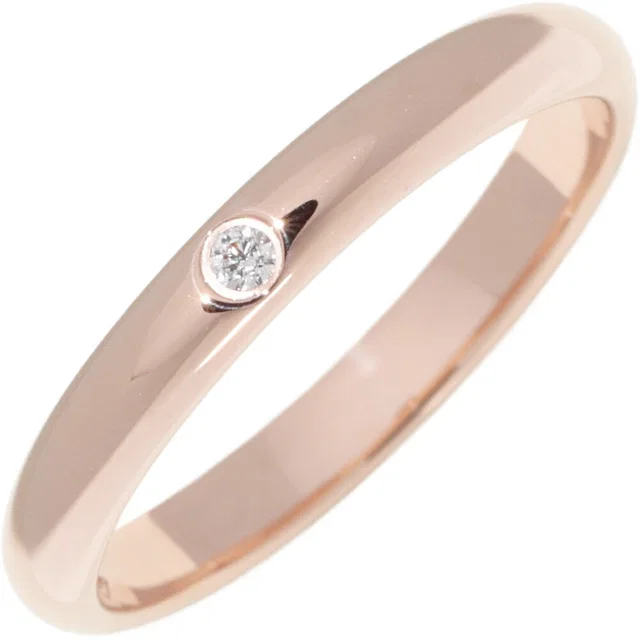 Cartier 1895 Wedding Ring Au750 Diamond Ring Size 48 from LuxUness