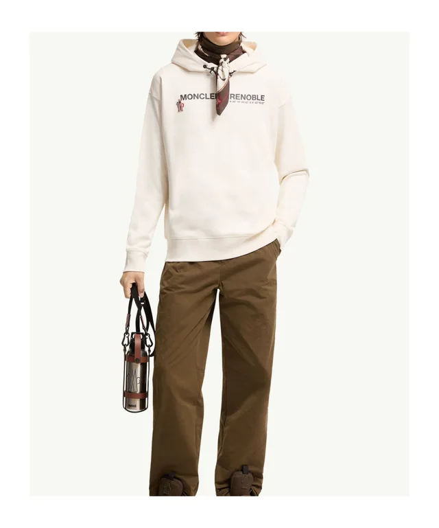Moncler Coordinates Logo Cotton Hoodie, photo 4 of 6 from SENSER