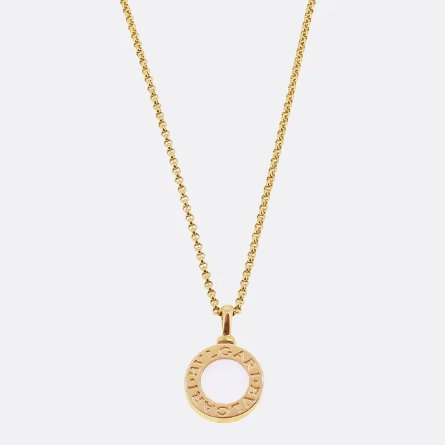 Bvlgari Mother of Pearl Pendant Necklace from The Vintage Jeweller