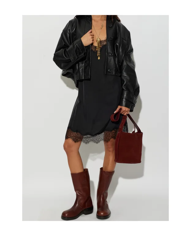 Zadig & Voltaire Draped Lace Dress, photo 4 of 5 from SENSER