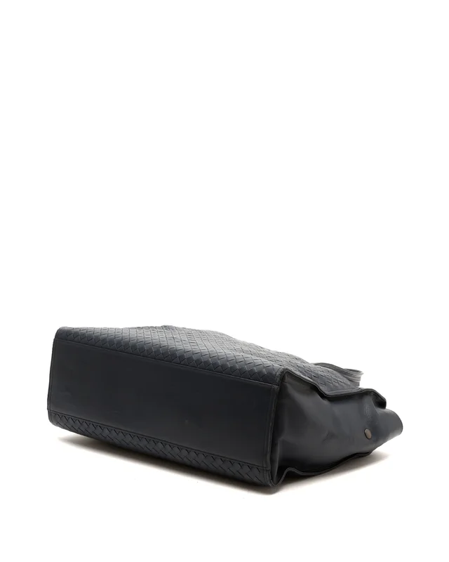 Bottega Veneta Intrecciato Weekender Bag in Woven leather from A Retro Tale, photo 5 of 7