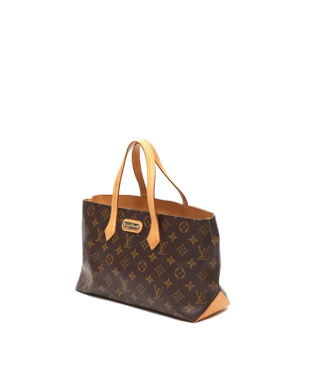 Louis Vuitton Monogram Wilshire PM Tote Bag in Coated canvas from A Retro Tale, photo 2 of 12