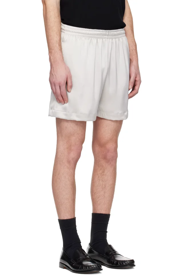 Ernest W. Baker Gray Sport Shorts, photo 2 of 4 from SSENSE