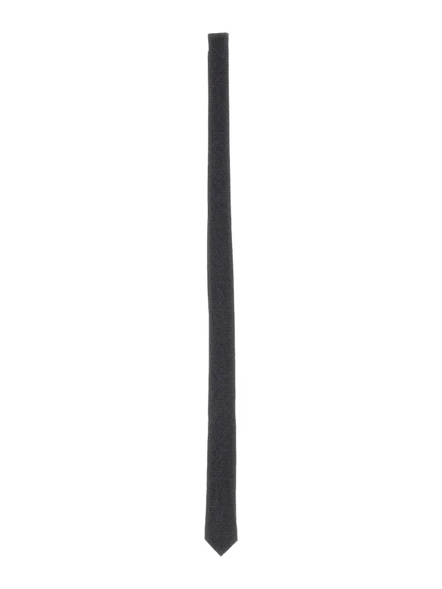 Fendi Wool Necktie — Multicolor Neckties in Multicolor Wool from HEWI