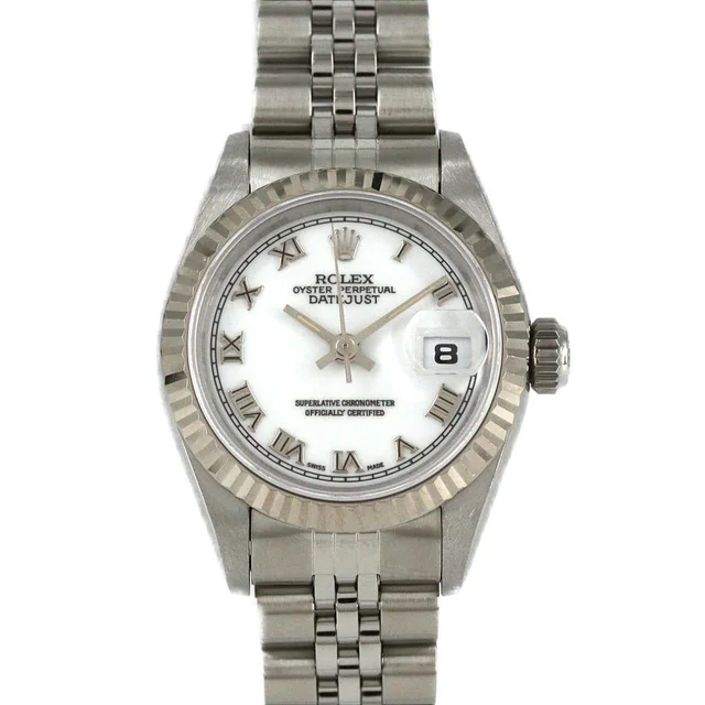 Rolex Datejust 69174 SSxWG Automatic T number in Dial color: White/Roman Case: Stainless steel x white gold Bracelet: stainless steel from KOMEHYO