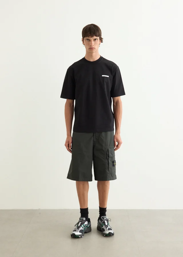 Stone Island Cotton Canvas Cargo Shorts in Grey from Incu, photo 1 of 1