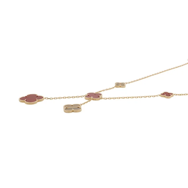 Van Cleef & Arpels Magic Alhambra Necklace 6 motifsVCARN5JP00 18K Yellow Gold in Yellow from GALLERY RARE, photo 2 of 2