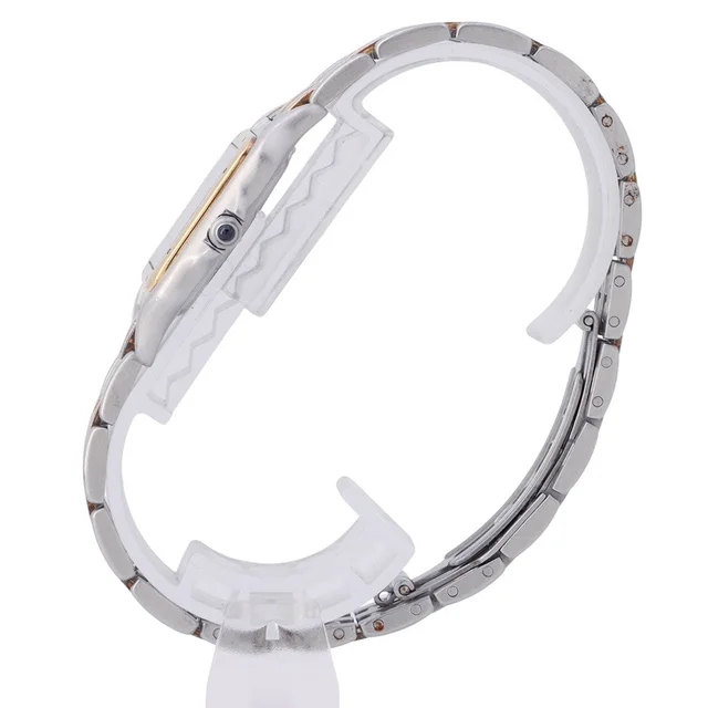 Cartier PANTHERE 2 Row MM Stainless Steel K18YG Ivory DialW25028B6 in White from GALLERY RARE, photo 2 of 2