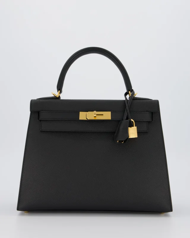 Hermès Kelly 28 Sellier Bag in Black Epsom leather from Sellier, photo 2 of 23