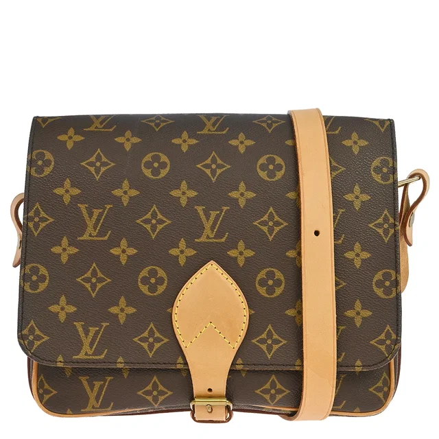Louis Vuitton Monogram Cartouchiere GM Shoulder Bag M51252 in Coated canvas from AMORE Vintage Tokyo