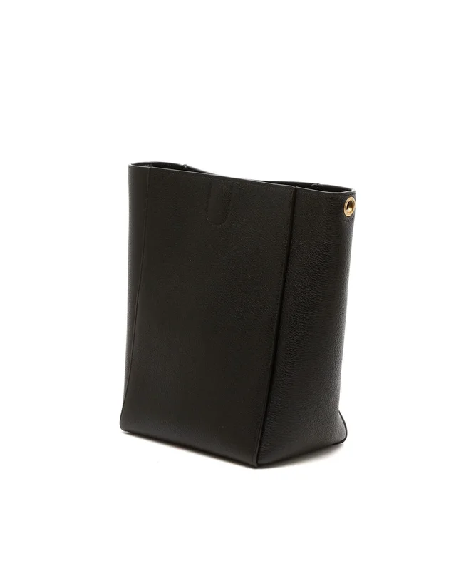 Celine Small Seau Sangle Bucket Bag in Caviar leather from A Retro Tale, photo 3 of 8