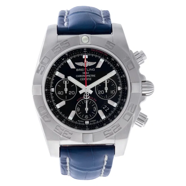 Unused Breitling Chronomat 44mm AB0110101 in Stainless Steel from Gray And Sons