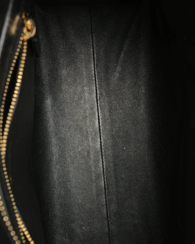 Saint Laurent Small Monogram Cabas Bag in Calfskin from A Retro Tale, photo 8 of 9