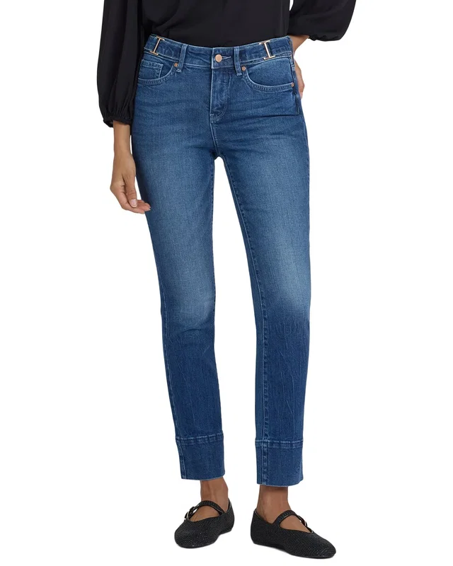 NYDJ Petite Sheri Cool Marine Slim Jean, image 1 of 1 from Rue La La