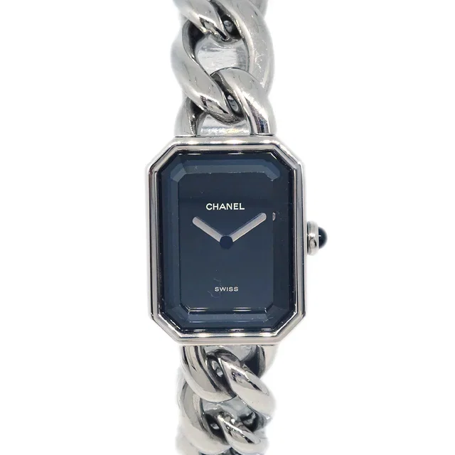 Chanel Premiere Quartz Watch Silver SS #L in Silver from AMORE Vintage Tokyo