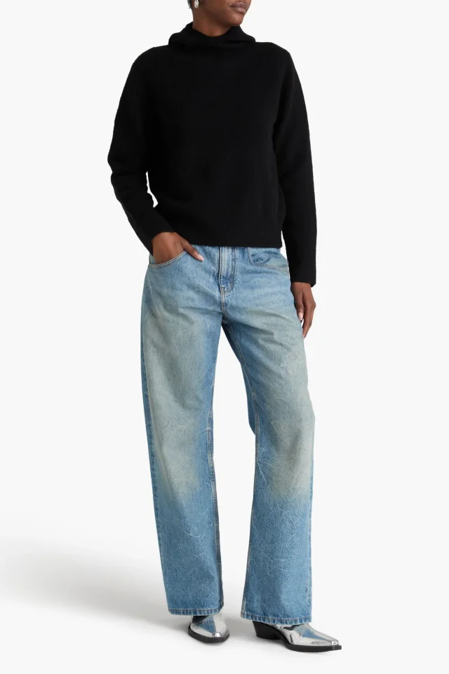 Proenza Schouler Ribbed Cashmere-Blend Hoodie, photo 2 of 4 from THE OUTNET