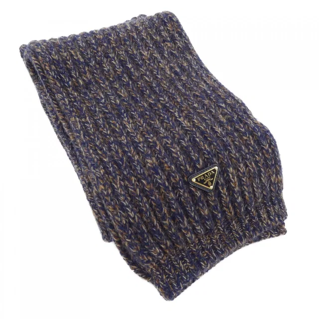 Prada Triangle Logo Scarf in Cashmere from The Reluxe