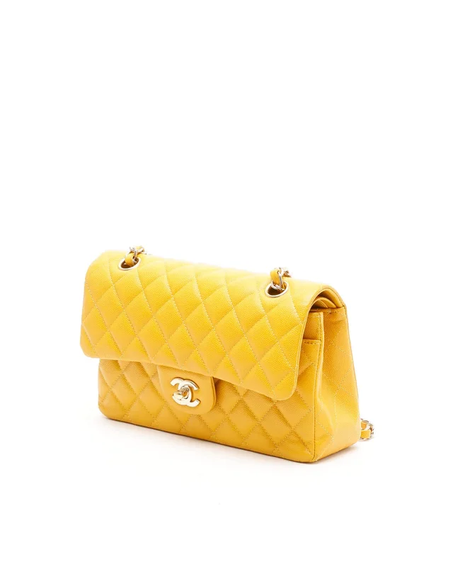 Chanel Classic Caviar Small Double Flap Bag in Caviar leather from A Retro Tale, photo 2 of 10