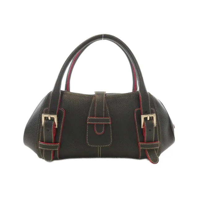 Loewe Senda Bag in BLACK+RED / SILVER metal fittings WxHxD: 25-34cm x 15cm x 9cm Handle: 35-43cm from KOMEHYO, photo 2 of 8
