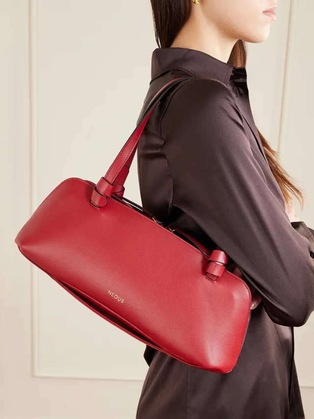 NEOUS Aries East West leather tote in Red, photo 2 of 2 from NET-A-PORTER (Canada)