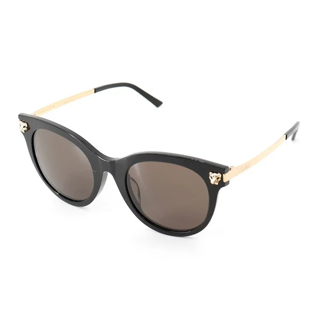 Cartier Sunglasses Panthère Eyewear Black in Black from The Reluxe
