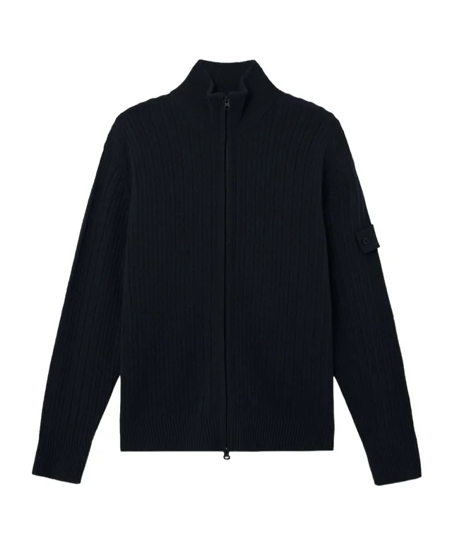 Stone Island Loose-fit zip-up stand collar jumper from SENSER, photo 1 of 1