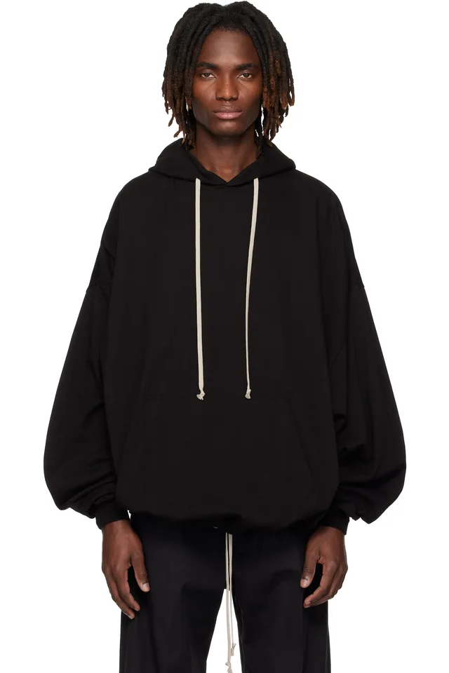 Black Temple Hun Hoodie, image 1 of 1 from SSENSE