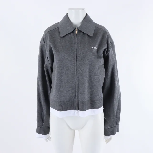 Miu Miu shirt zip-up jacket from GUGUS
