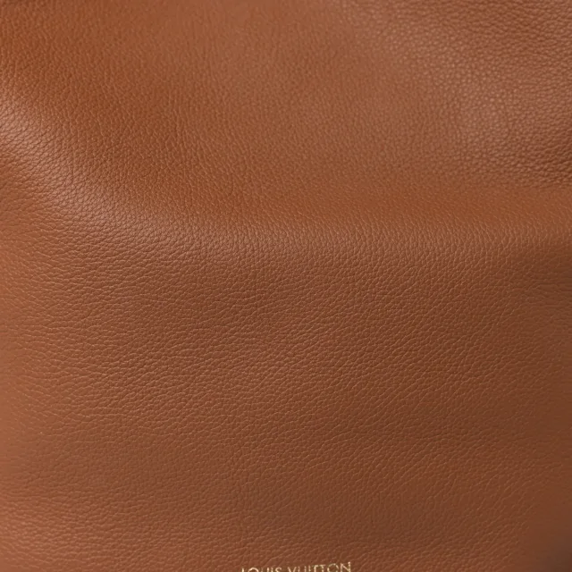 Louis Vuitton Grained Calfskin Low Key Hobo MM Cognac in Brown Caviar leather from FASHIONPHILE, photo 8 of 13