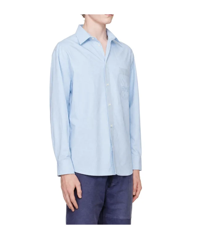 Mm6 Maison Margiela cotton poplin shirt, photo 3 of 4 from SENSER