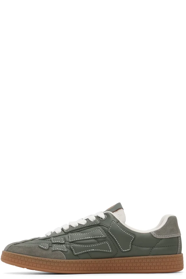 AMIRI Green Pacific Football Sneakers, photo 3 of 5 from SSENSE