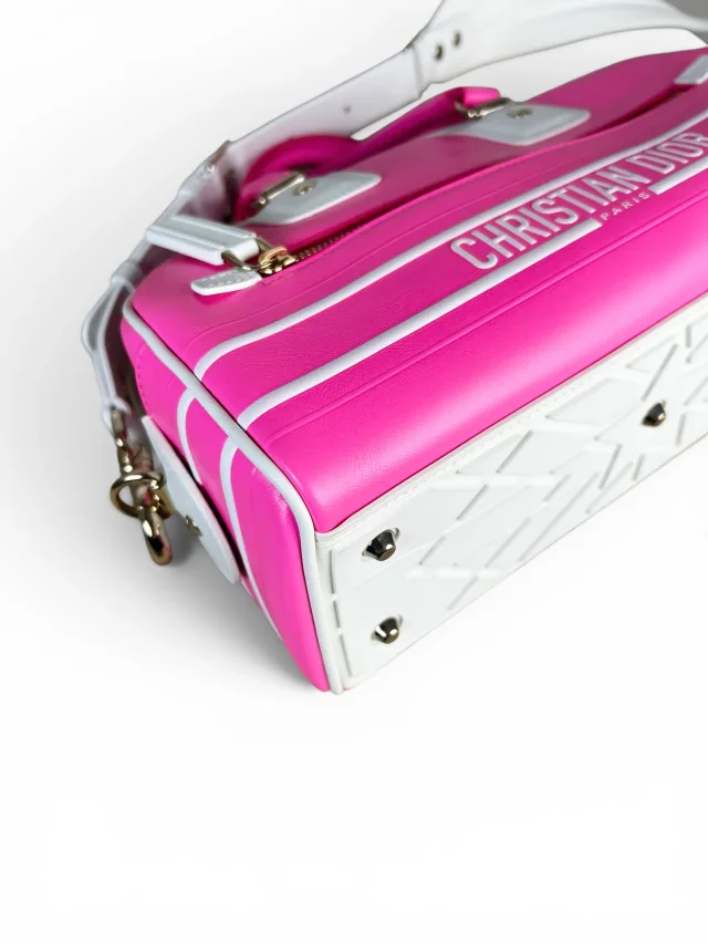 Dior Vibe Small Bowling Bag in Pink from Season 2 Consign, photo 2 of 2