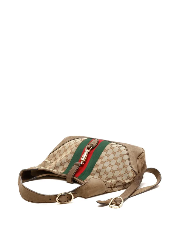 Gucci GG Jackie Web Bag in Canvas from A Retro Tale, photo 4 of 10