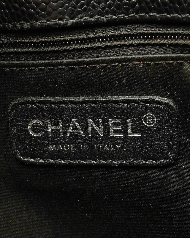 Chanel Caviar GST Grand Shopping Tote Bag in Caviar leather from A Retro Tale, photo 10 of 14