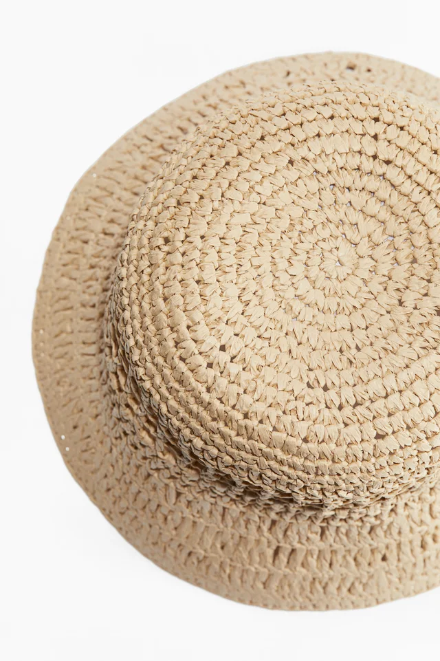 H&M Straw Bucket Hat, photo 2 of 2 from H&M (Canada)