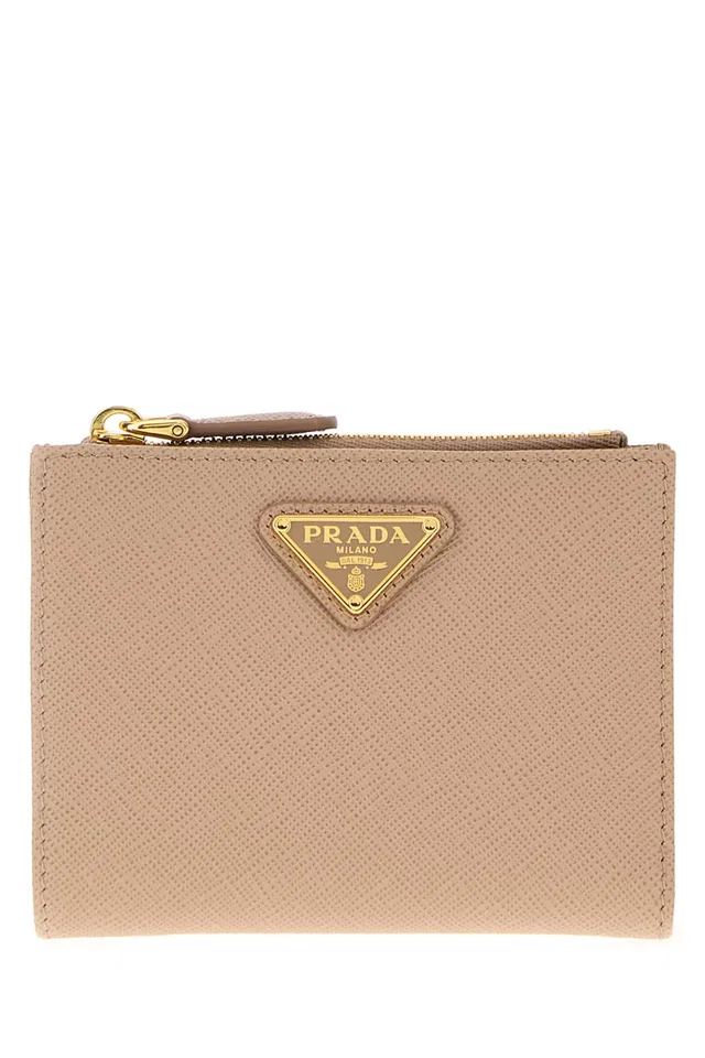 Prada Lampo Wallet — Pink in Pink Saffiano leather from HEWI