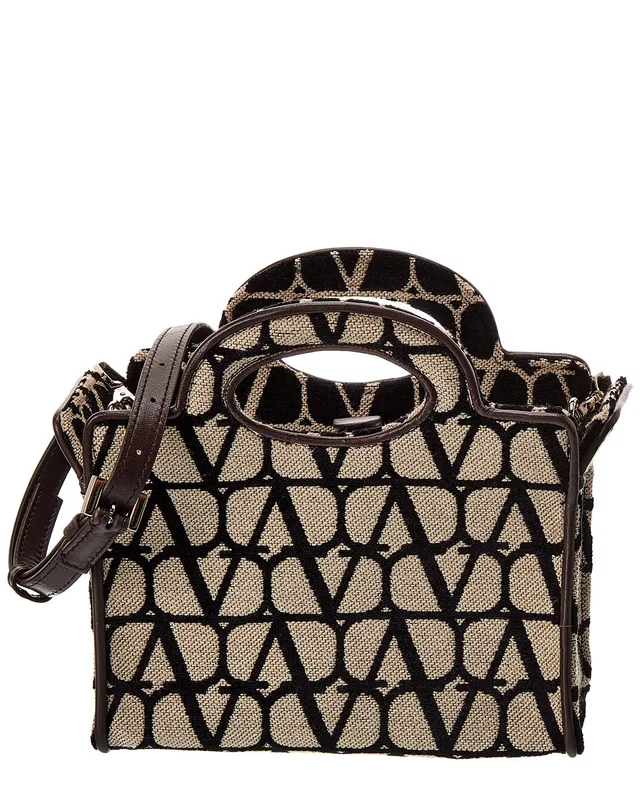 Valentino Le Troisieme Toile Canvas Tote, image 1 of 1 from Rue La La
