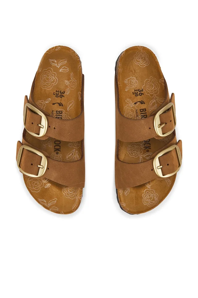 BIRKENSTOCK Arizona Big Buckle Sandal in Mink, photo 4 of 5 from REVOLVE (Canada)