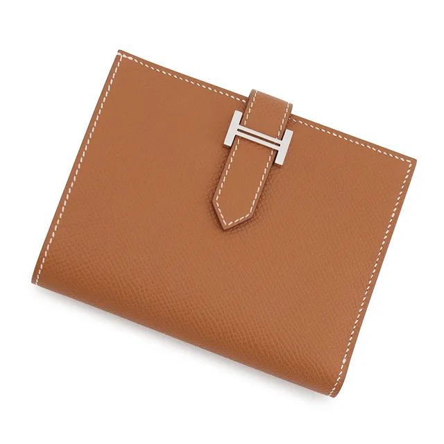 Hermès Bean compact Gold Epsom in Gold Epsom leather from GALLERY RARE