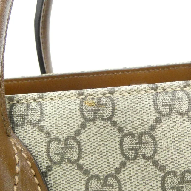 Gucci GG Supreme Canvas Bag in Beige Canvas from LuxUness, photo 4 of 9