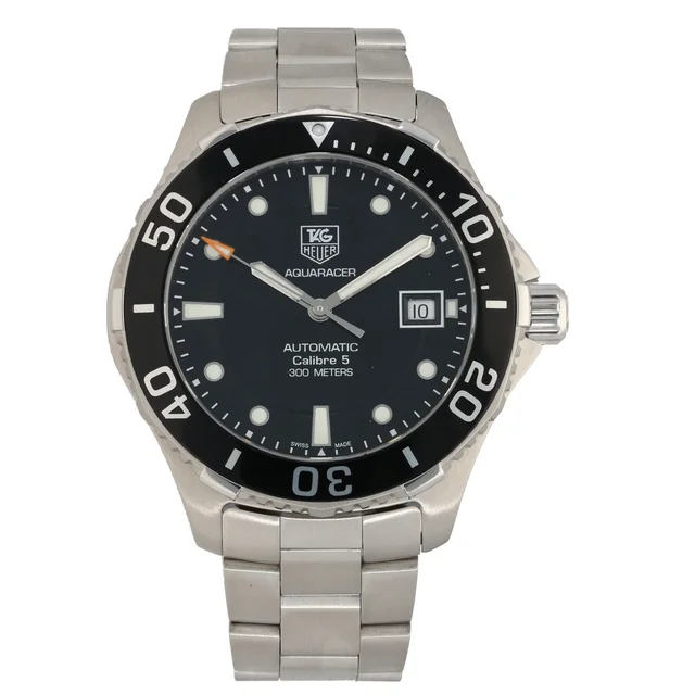 TAG Heuer Aquaracer WAN2110 41mm Stainless Steel Watch from H&T
