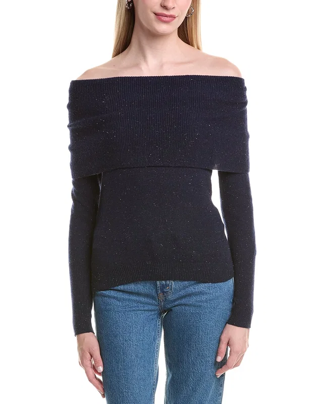 Autumn Cashmere Angelina Cashmere-Blend Sweater, image 1 of 1 from Gilt