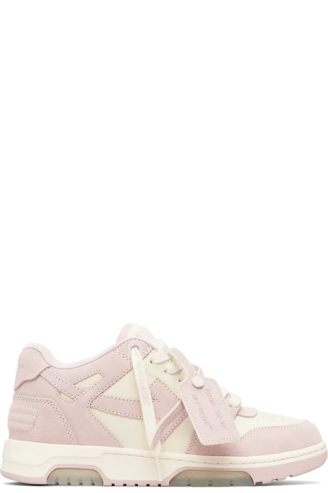 Pink & Off-White 'Out Of Office' Sneakers