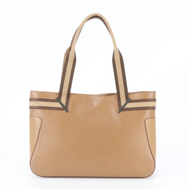 Gucci Leather Tote Bag Shoulder Hand Brown in Brown Leather from The Reluxe