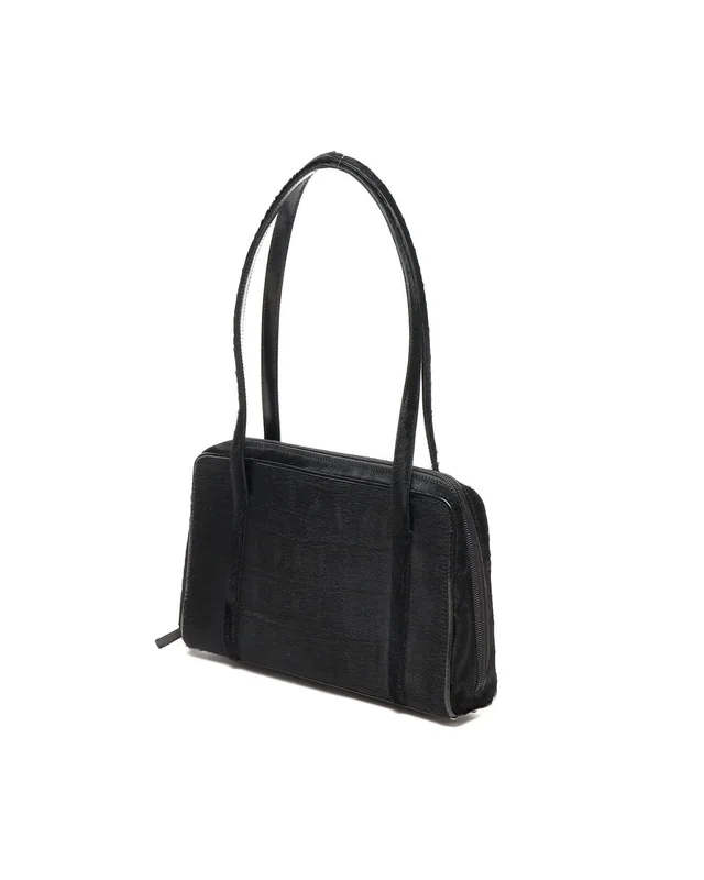 Gucci Vintage Pony Hair Bag in Leather from A Retro Tale, photo 3 of 7