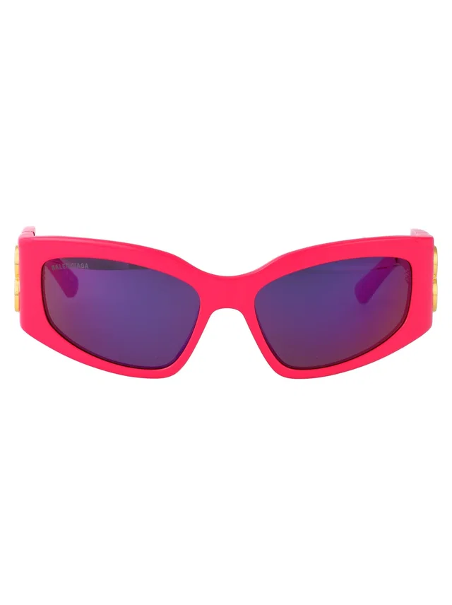 Balenciaga Bb0324sk Bold Fuchsia Acetate Sunglasses in Pink from HEWI