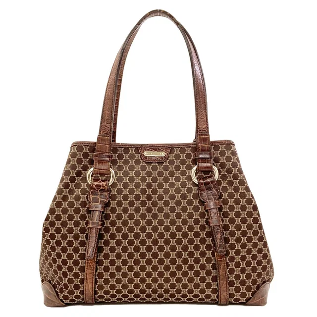 Celine Macadam Pattern Tote Canvas in Canvas from The Reluxe